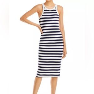 Mother The Chins Up cotton Knit Midi dress NWT